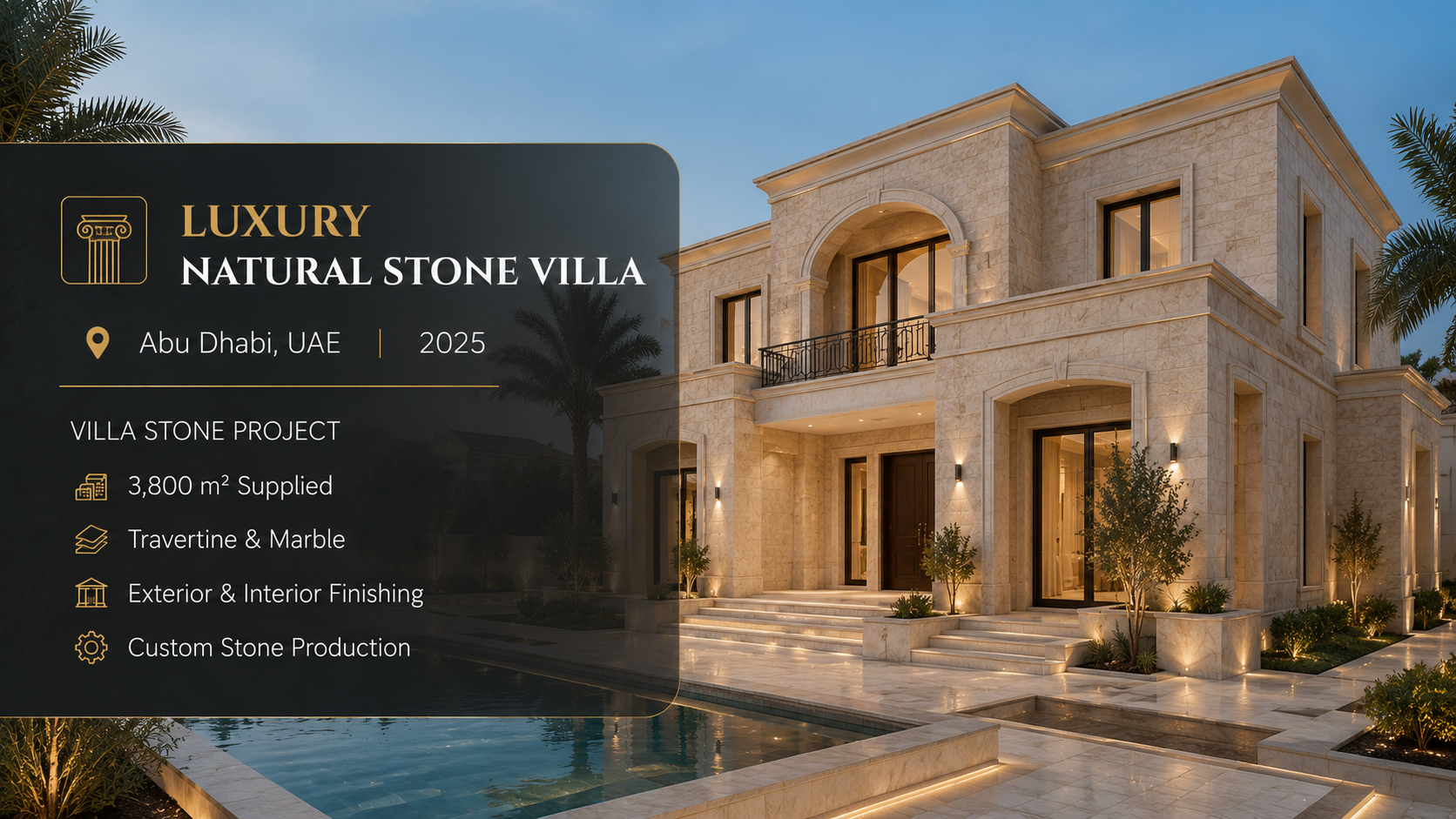 Luxury Natural Stone Villa