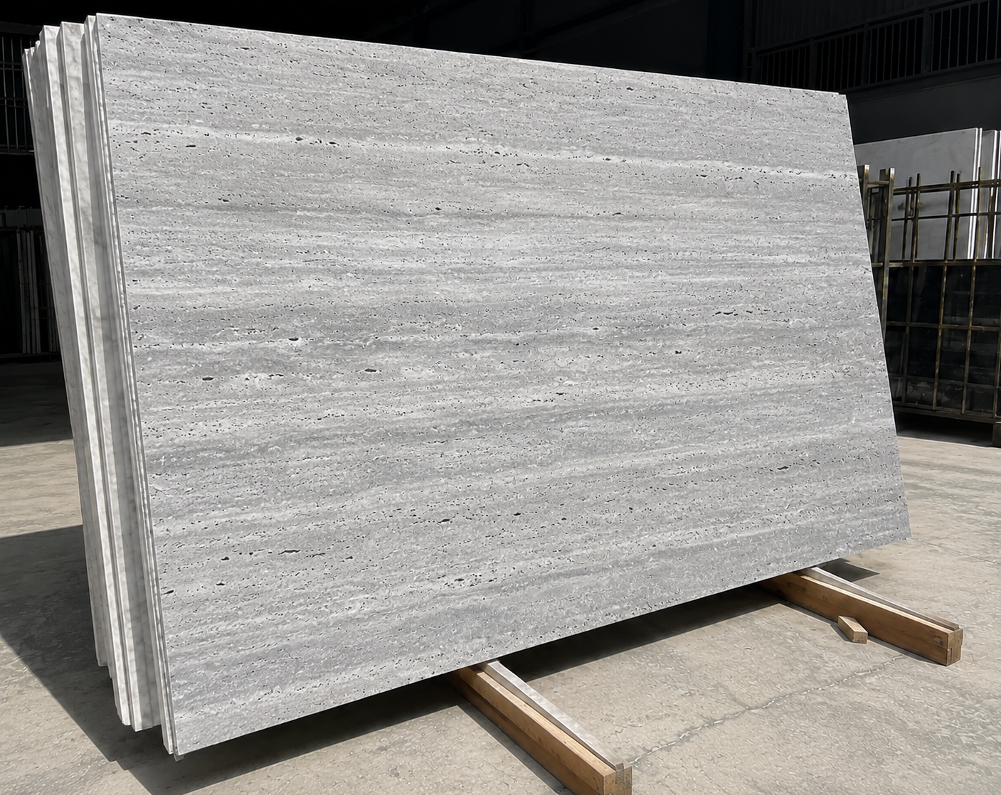 Silver Travertine