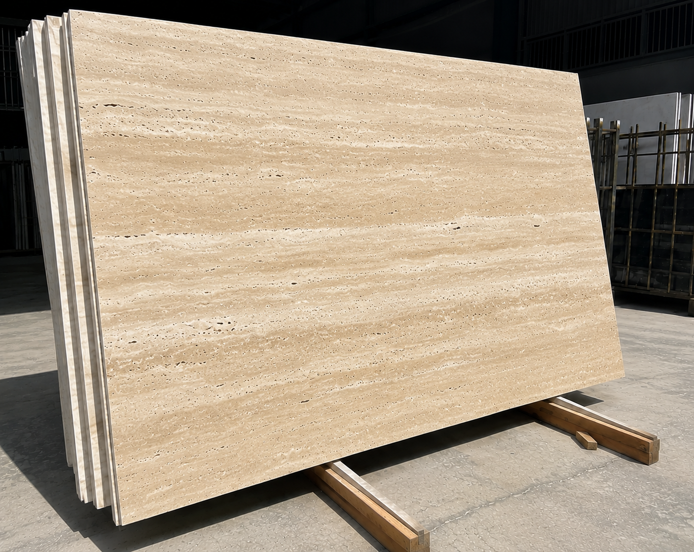 Classic Beige Travertine